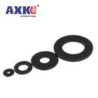 225 шт. M3 M4 M5 M6 M8 M10 M12 M14 M16 черный Класс 8,8 Сталь большой Размеры более Размеры большой шире шайба плоская прокладка Высокое качество