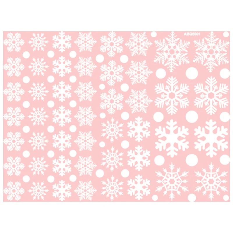 Рождественская Наклейка на окно наклейки сделай сам снежинка снеговик звезда