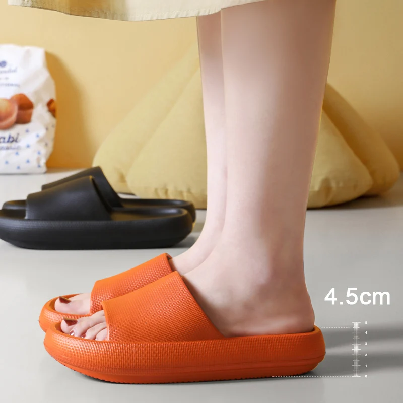 

Women Men Summer Fashion Slippers Slide Sandals Beach High Heels Shower Thick Soft Sole Ladies Boys Girls Bathroom Shoes
