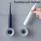 Электрическая настенная подставка для зубных щеток самоклеящийся семьи зубная щетка стенд Настенные Крючки Стеллаж для хранения Аксессуары для ванной комнаты