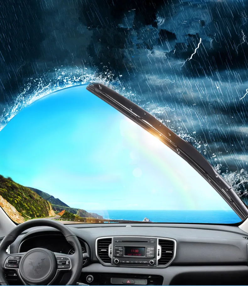 Накладка стеклоочистителя для kia sportage 3 2017 2018 2019 задняя крышка аксессуары