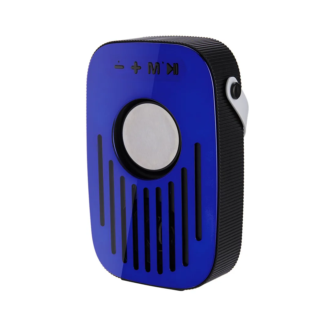 Перезаряжаемый Hifi портативный беспроводной Blueteeth стереозвук Колонка Micro Fm Usb