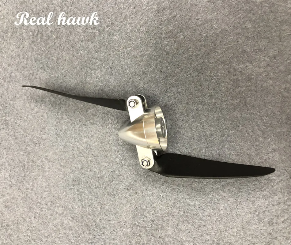 Складной пропеллер с ЧПУ Алюминиевый сплав Спиннер для RC модели самолета