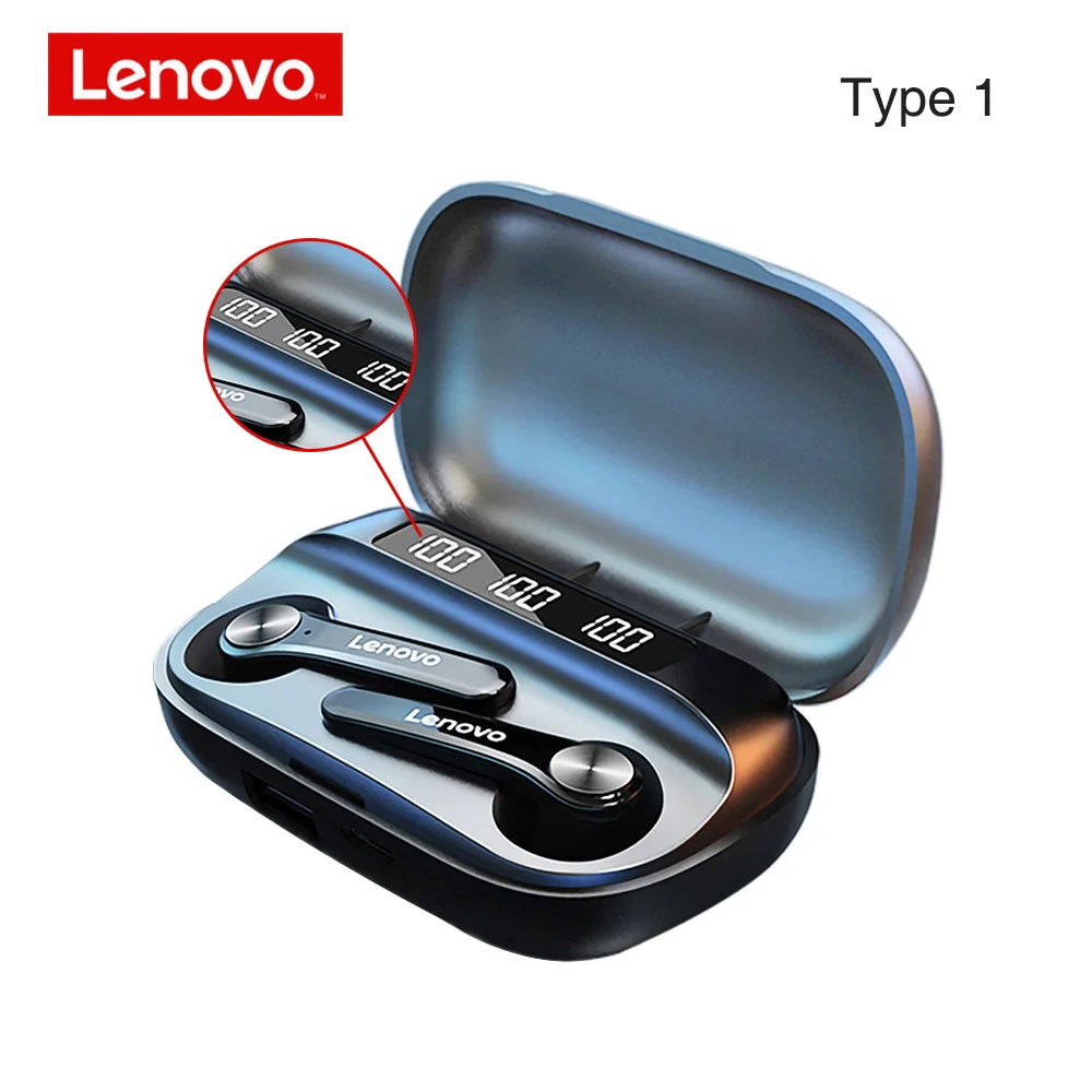 Оригинальные беспроводные наушники Lenovo QT81 TWS Bluetooth с управлением ии стерео бас