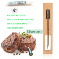 165ft long range smart wireless meat thermometer with bluetooth for the oven grill kitchen bbq smoker sous vide rotisserie