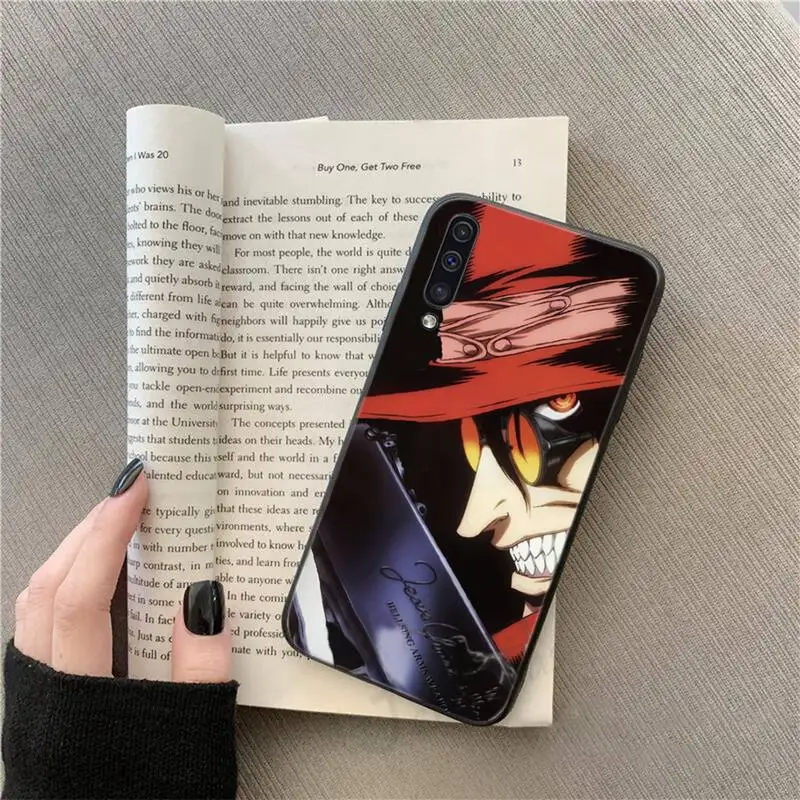 

Alucard Anime Hellsing vampire Phone Case For Samsung galaxy S 9 10 20 A 10 21 30 31 40 50 51 71 s note 20 j 4 2018 plus