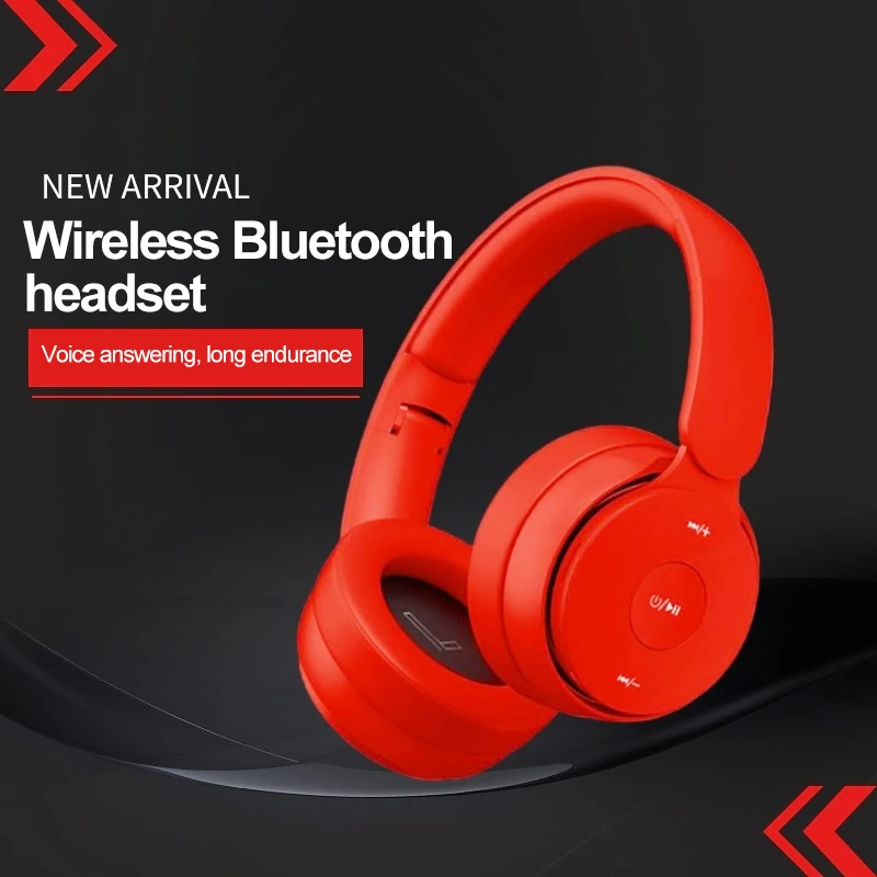 

R8 Wireless Headset Bluetooth 5.0 Headphones Subwoofer Stereo Noise Cancelling Foldable Handsfree Head-mount Earphone With Mic