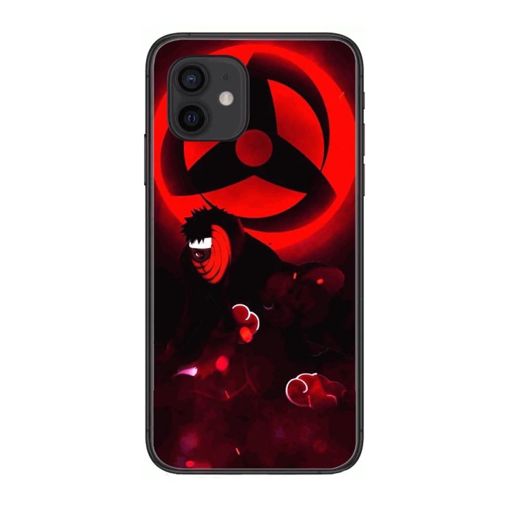 

Japan Comic Ninja Style Phone Case cover For iphone 12 pro max 11 8 7 6 s XR PLUS X XS SE 2020 mini black cell shell