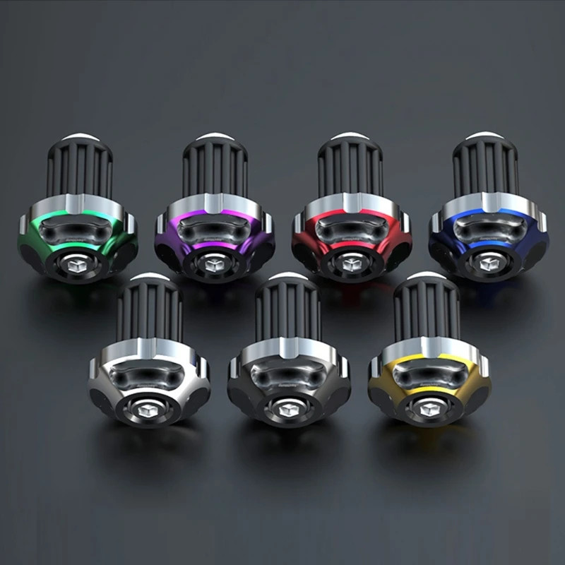 1 пара наконечников руля Руля Мотоцикла противовес штекер слайдер алюминиевый