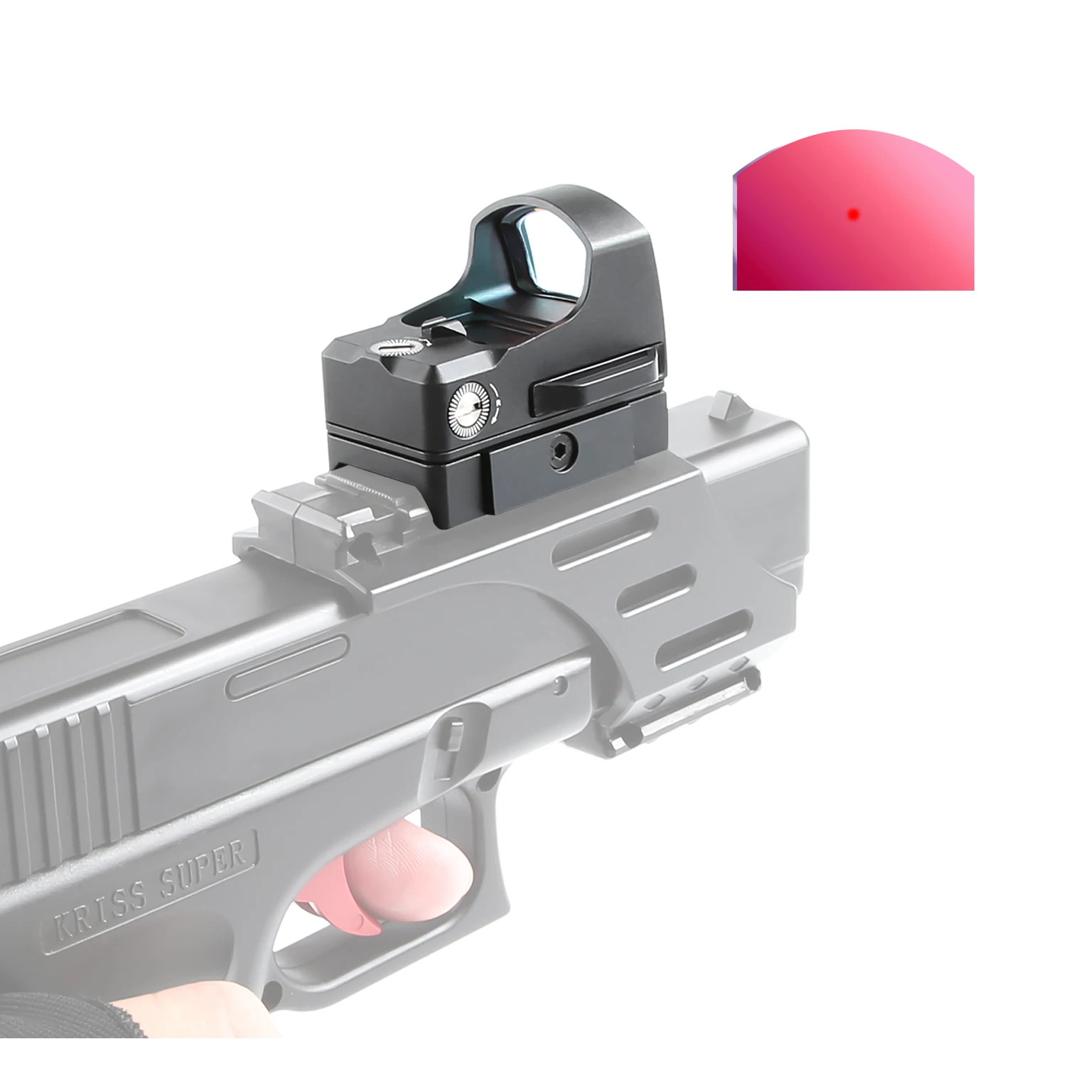 

New product KF04 hunting red dot optic scope light weight red dot tactical sight reflex sight for air gun