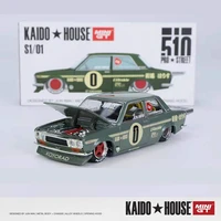 mini gtkaido house 164 datsun 510 pro street alloy model car die cast vehicle collection display gifts