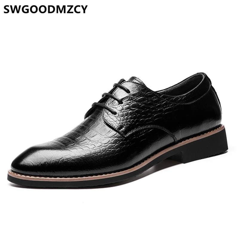 

Crocodile Shoes Italian Suit Shoes Oxford Elegant Shoes For Men Fashion Zapatos De Hombre De Vestir Formal Klasik Ayakkabı