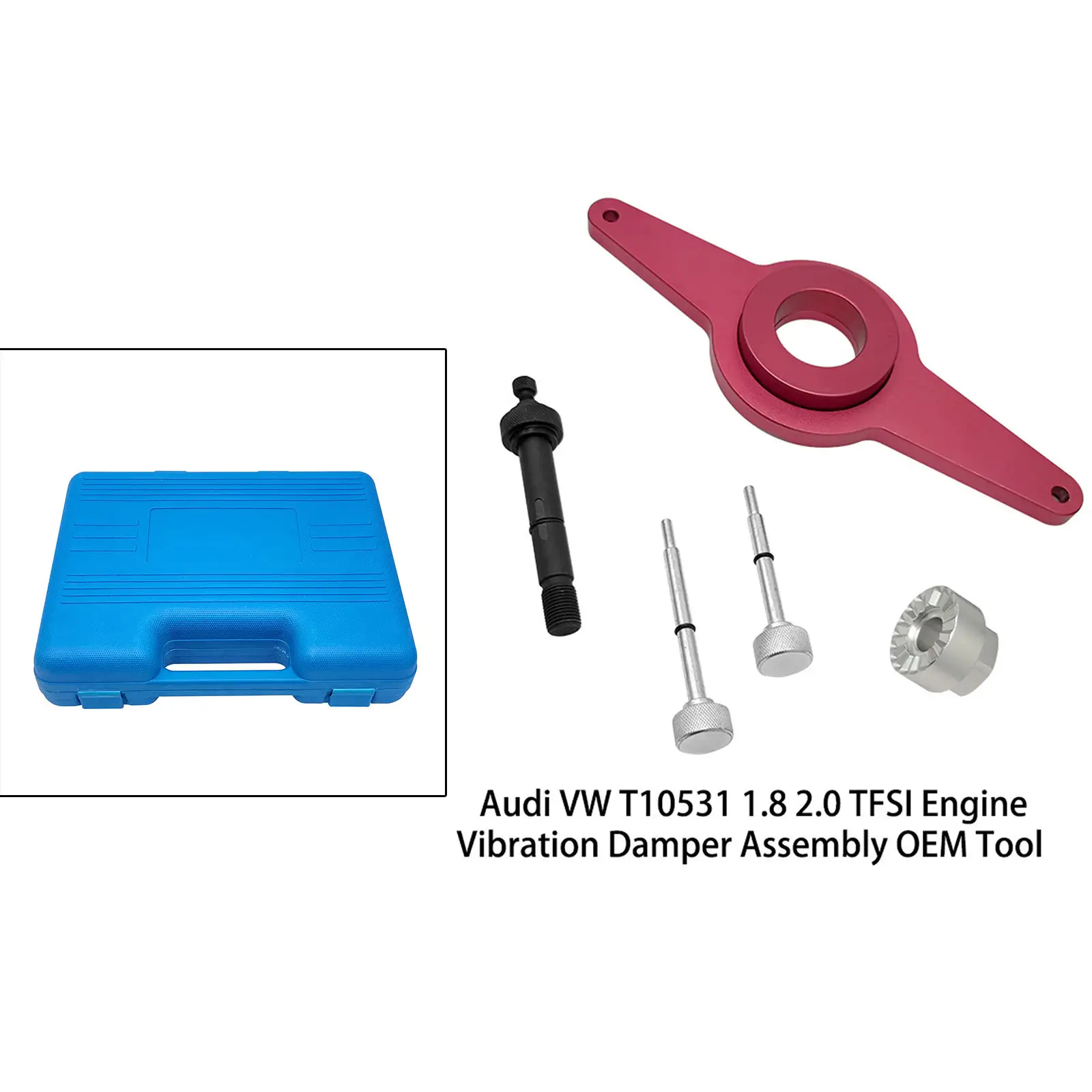 

Engine Vibration Damper Assembly Tools for for Audi TFSi TSi 4 Cyl T10531