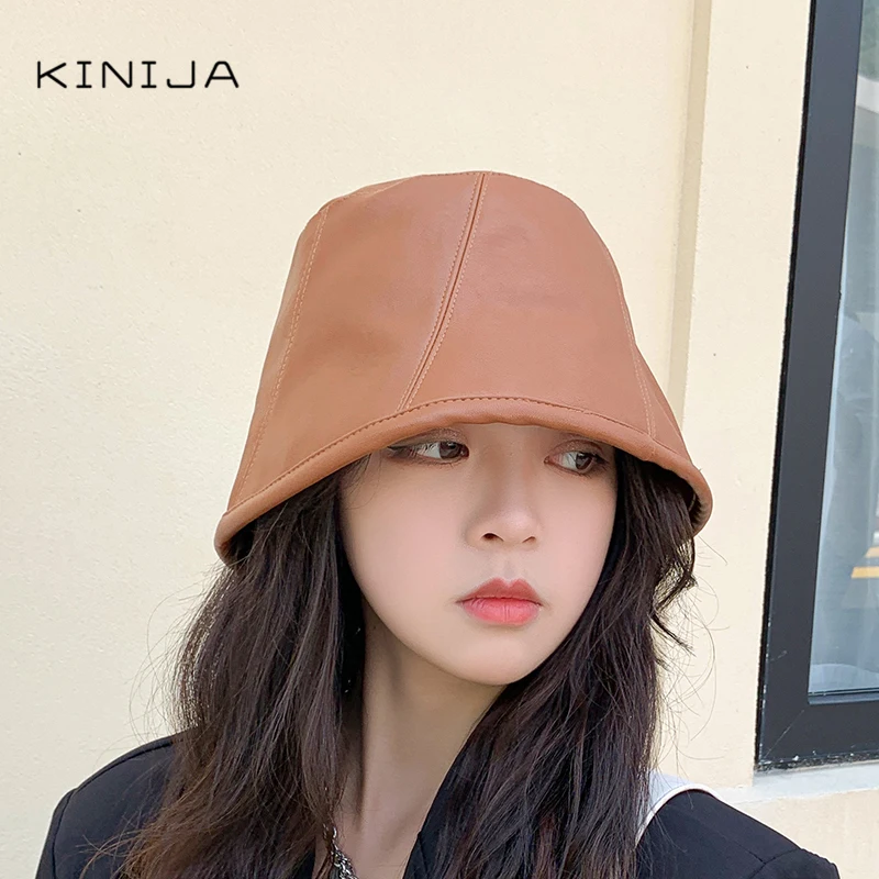 Осенняя ветрозащитная Панама унисекс для бассейна из искусственной кожи с