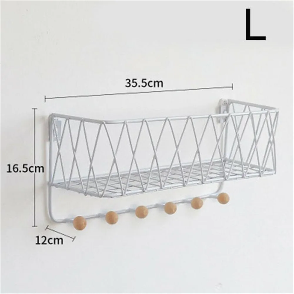 Кованый железный настенный крючок для хранения кухонного шкафа подвесная книга