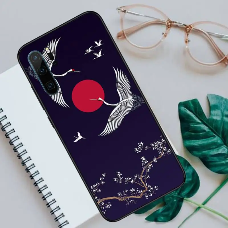 

Swallows Cranes Birds Animal Art Phone Cases For Huawei honor Mate P 10 20 30 40 Pro 10i 9 10 20 8 x Lite Luxury brand shell