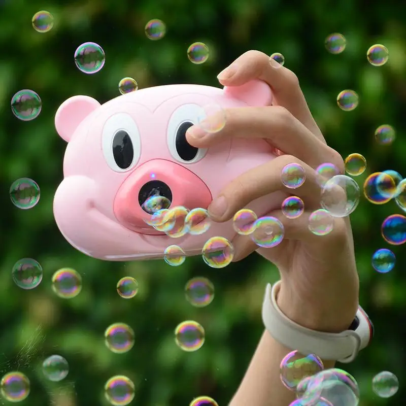 Детская электрическая пузырьковая машина GloryStar мультяшная мышь светильник