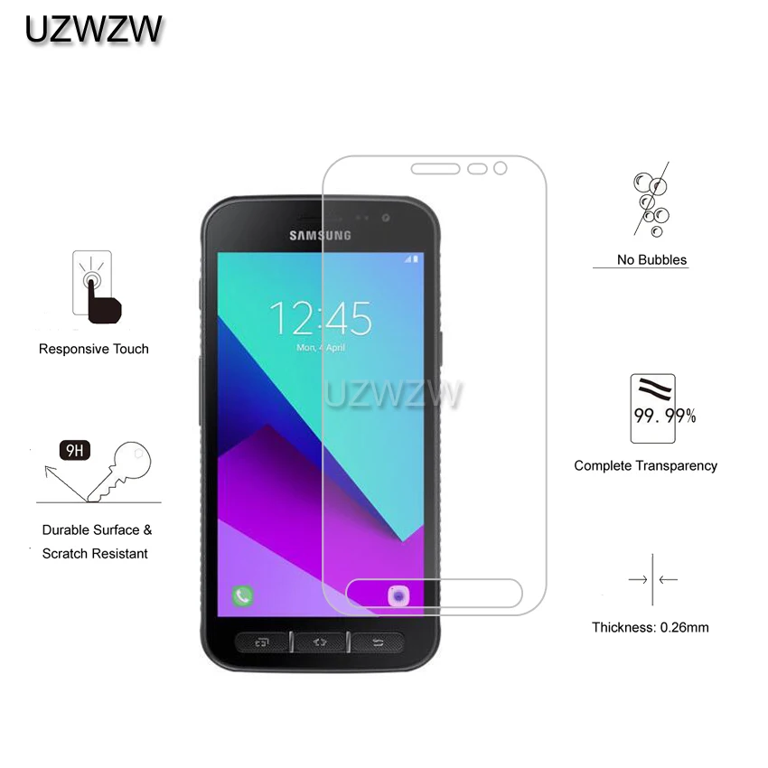 2 шт закаленное стекло для samsung Galaxy Xcover 4 G390F G390W Xcover 4S G398F Защитное стекло для экрана протектор