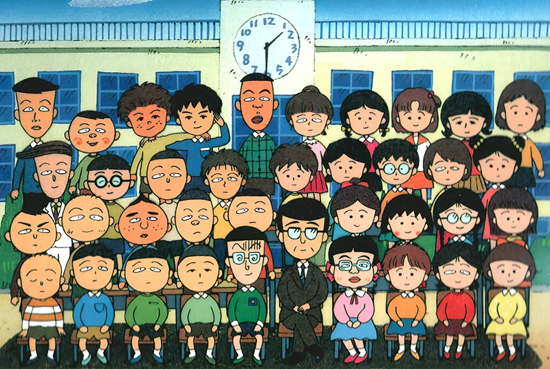 Chibi Маруко-тян пазл японское аниме головоломка 300 500 1000 штук рельефные