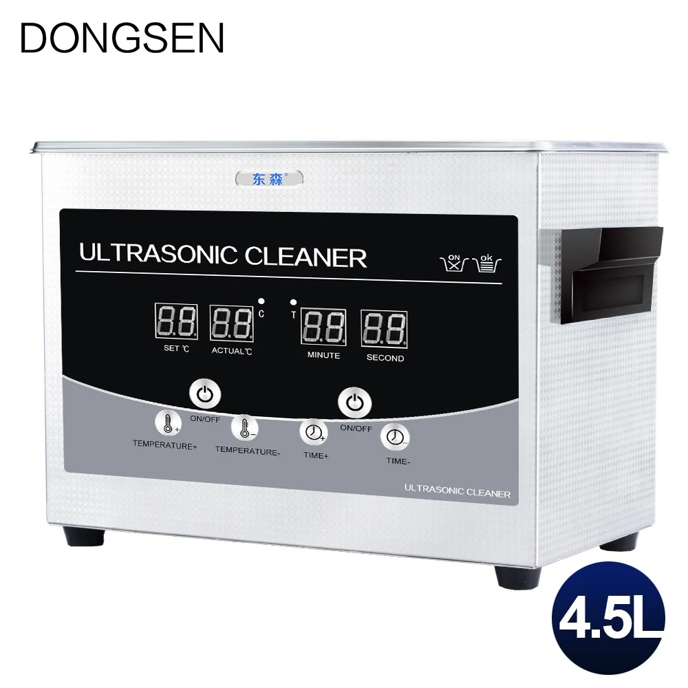 Ultrasonic Washer Eyeglasses PCB DPF Medical Instruments Motherboard Manicure Jewelry Cutters Digital Cleaner 4L Bath | Бытовая техника