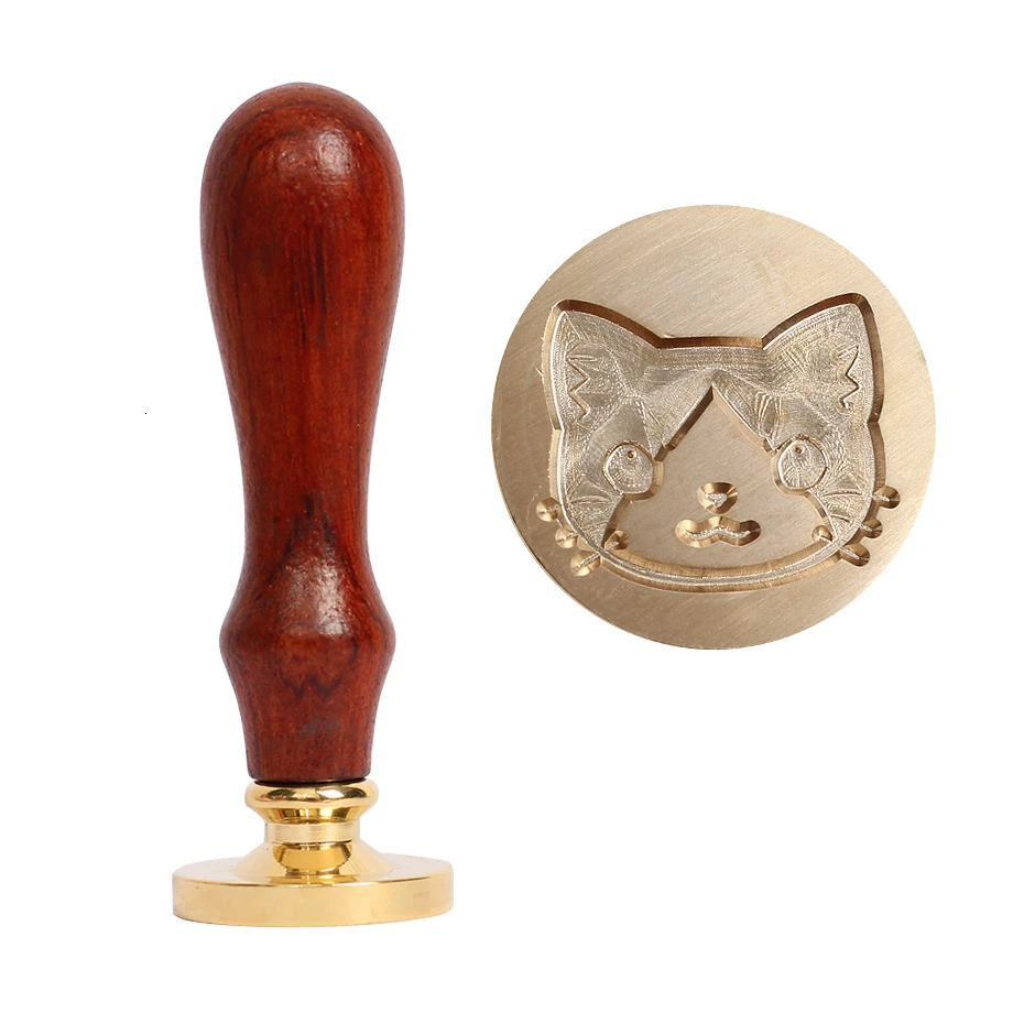 Новое металлическое уплотнение многоузорное металлическое уплотнение портретное восковое уплотнение Древний цветок украшение для свадебного приглашения конверт украшение уплотнение