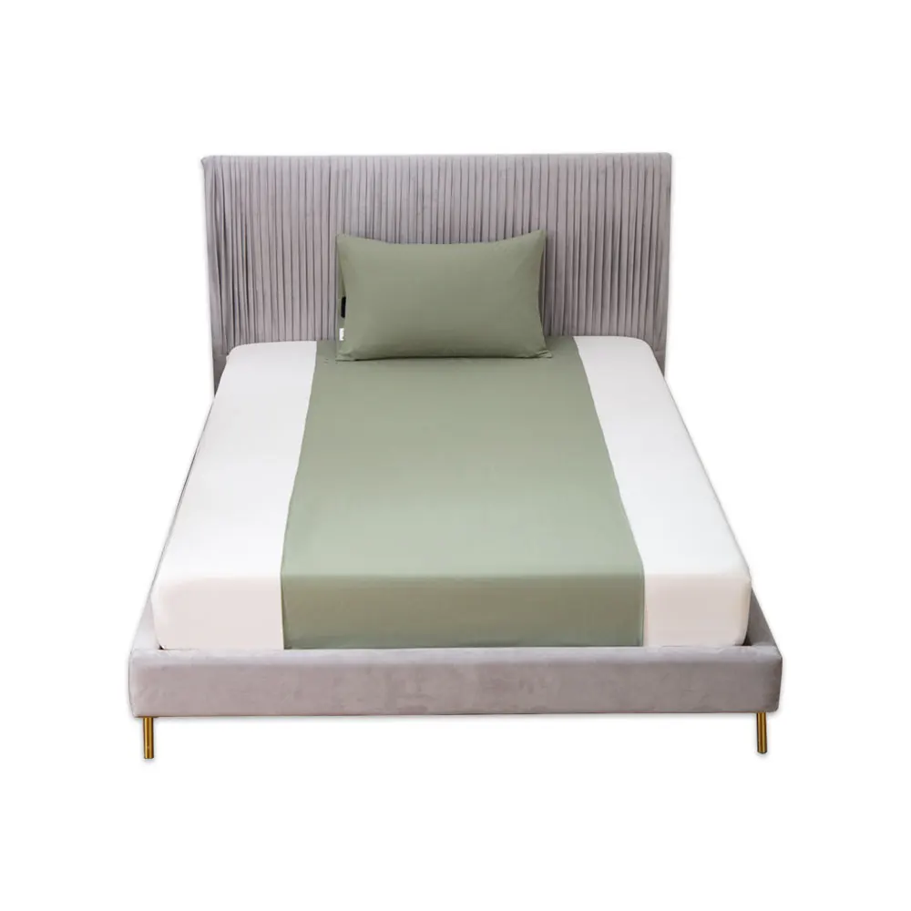 

EARTHING Half bed Sheet (90 x 265cm) Silver Antimicrobial Fabric Conductive Grounding Cotton & Silver not includes Pillow case