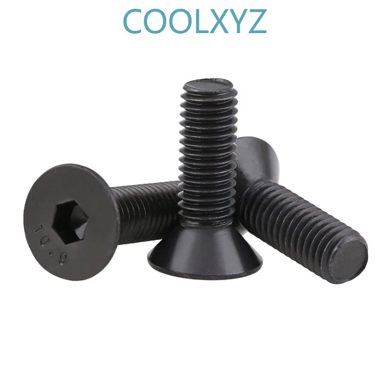 Шестигранный винт с плоской головкой чашкой 12 9 шестигранный внутренней