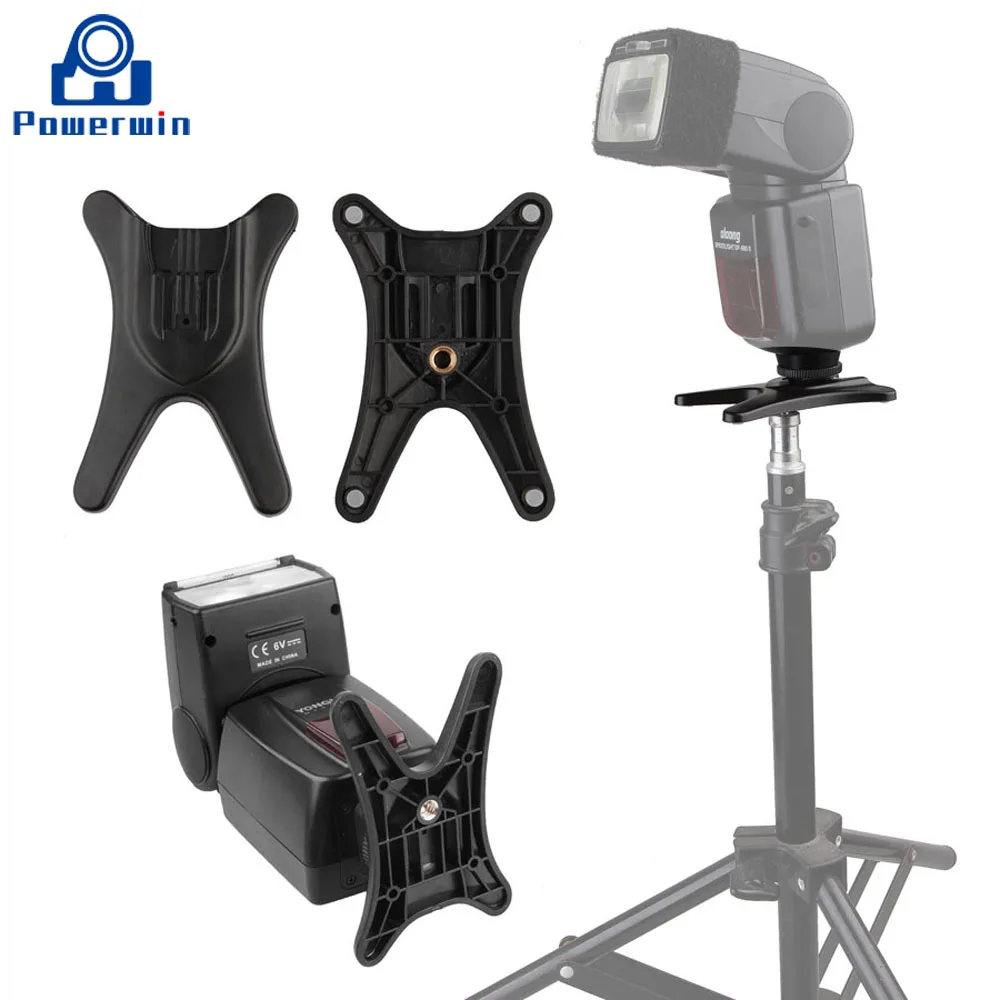 Универсальная подставка для вспышки Powerwin держатель Canon/Nikon/Sony/Panasonic/Fuji|Аксессуары