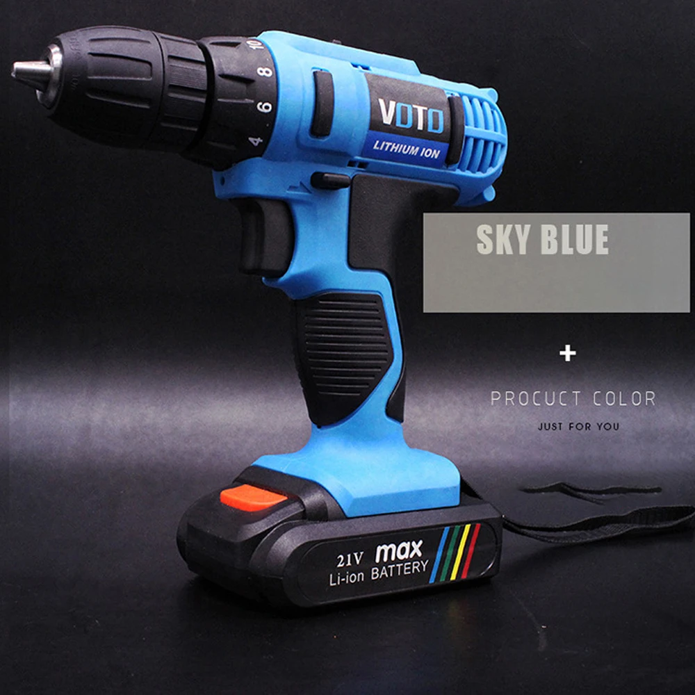 Аккумуляторная аккумуляторная мини отвертка дрель многофункциональная бытовые