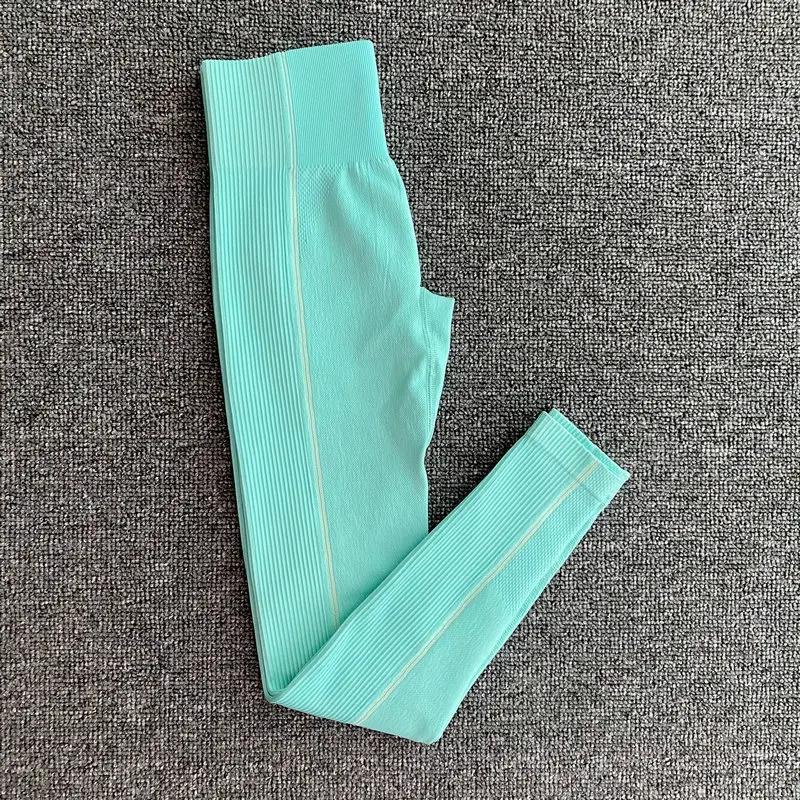 

Новые Сексуальные Бесшовные Леггинсы для йоги для женщин, спортивные Леггинсы, одежда для тренировок, штаны для йоги с контролем живота, брю...