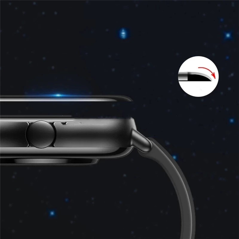 3D изогнутая Защитная пленка для часов Amazfit GTS 2 Mini мягкая защитная на весь экран