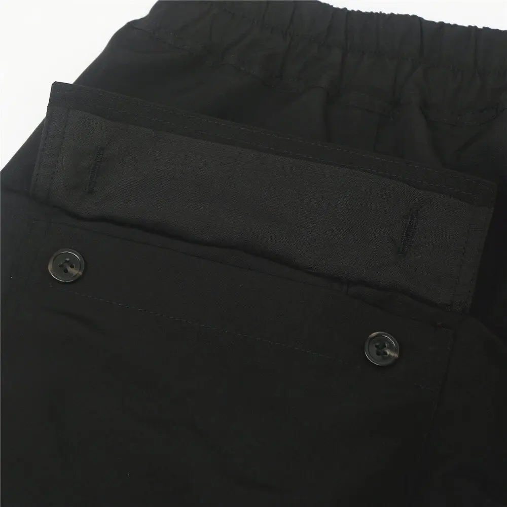 

Sureme 2020 Summer New RO Minimalism Shorts Men Women Zipper Big Pockets Cotton HipHop Streetwear Casual Darkness Shorts Men