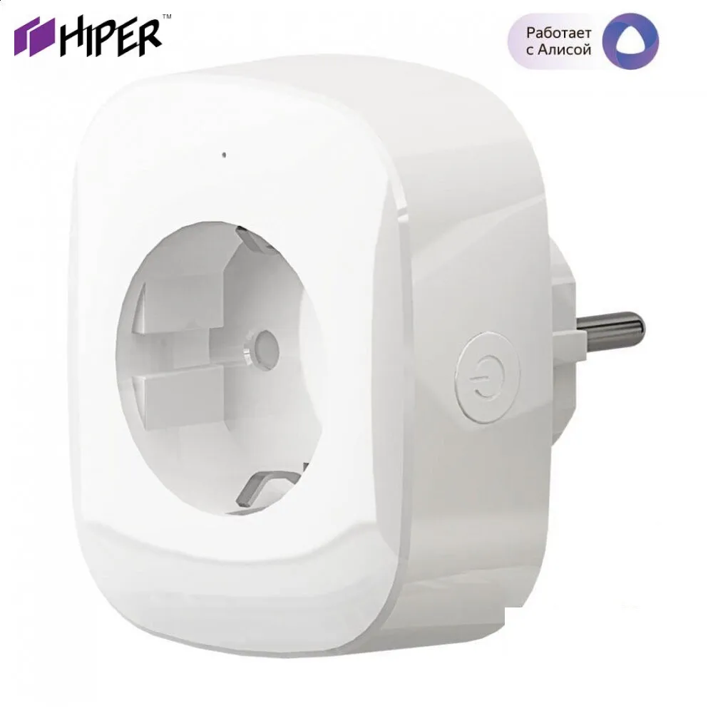 Умная розетка Wi Fi HIPER IoT P03 3600Вт|Электрические розетки| |