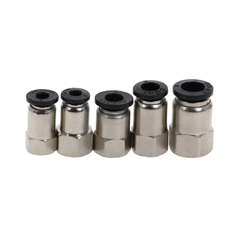 Фитинг для воздушных труб 6 мм 12 шланг Труба 1/8 &quot3/8&quot 1/2 &quotBSP 1/4&quot Женский