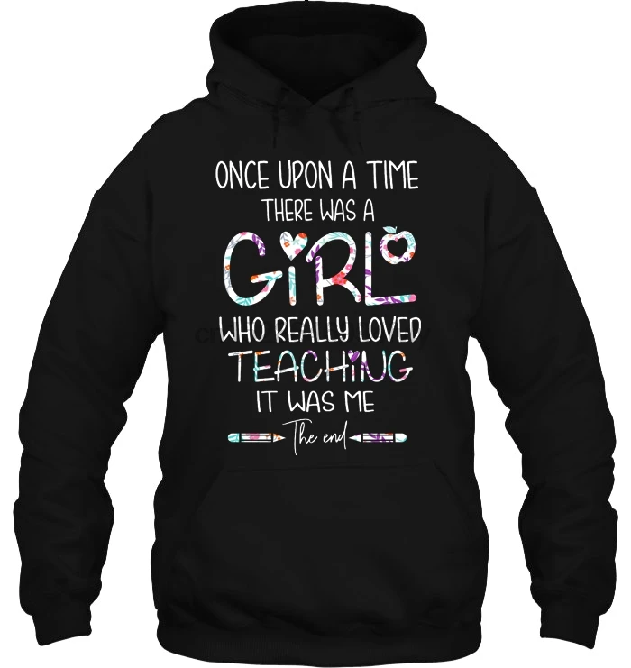Мужская толстовка с капюшоном Once Upon A Time Was Girl которая по-настоящему полюбила