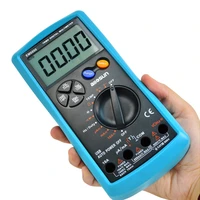 usb interface multimeter tester test true rms acdc current voltage resistance capacitance diode temperature duty cycle meter