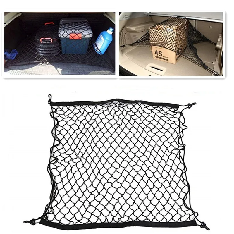 Багажник автомобиля Универсальная эластичная сетка для хранения Организатор