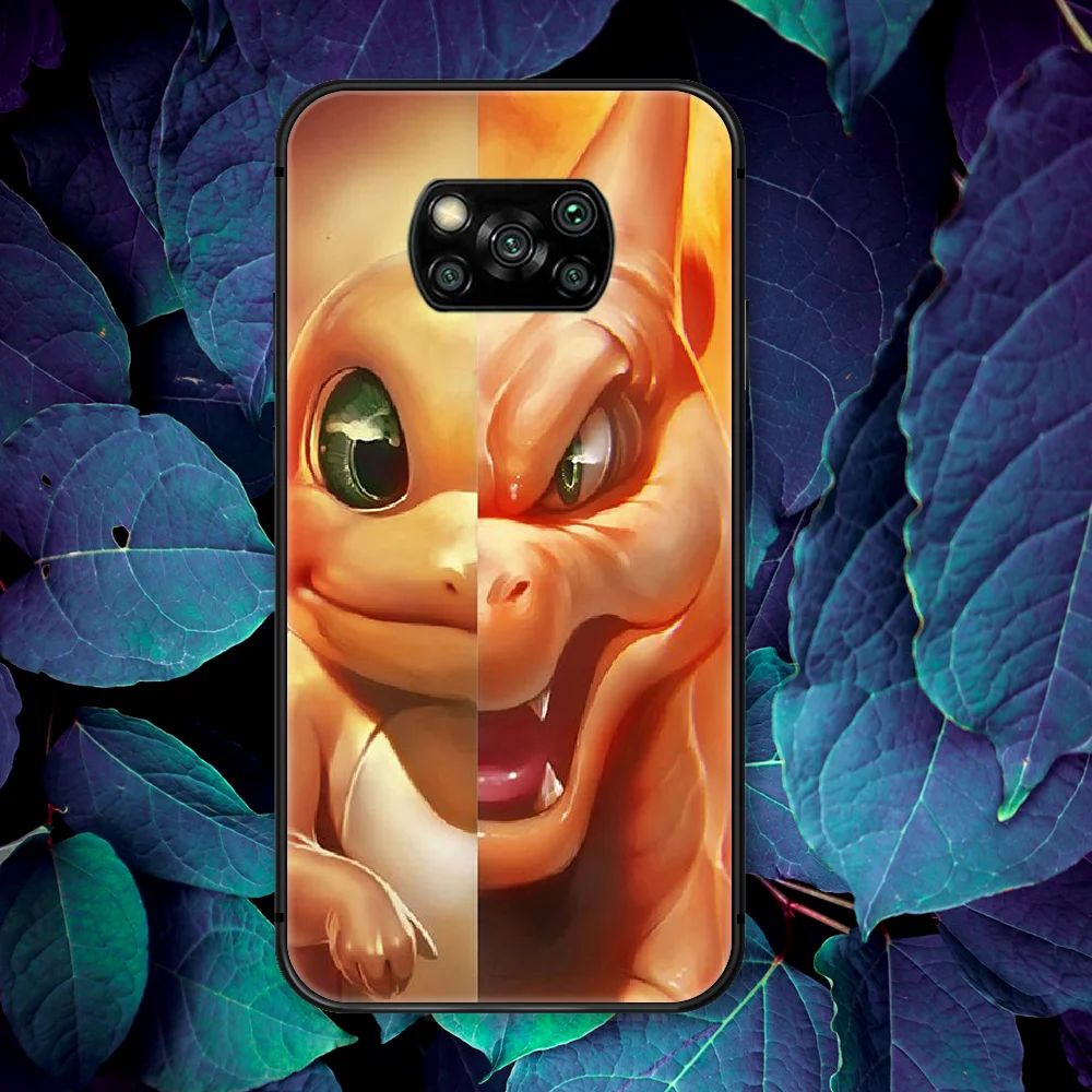 

Pokemons Cool Anime Phone Case For Xiaomi Mi Note 10 A3 9 MAX 3 A2 8 9 Lite Pro Ultra black Coque Soft Waterproof Trend Cover