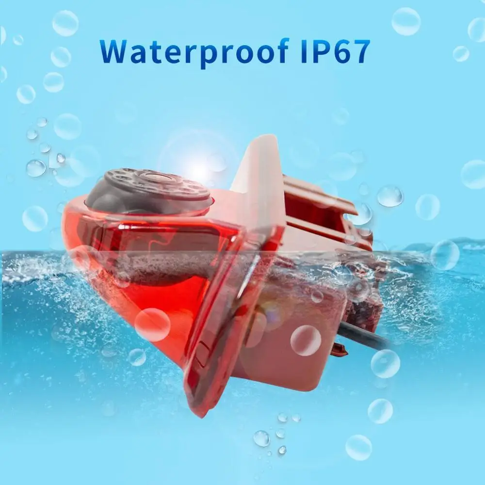 

Car Rear View Reverse Camera Rear View Camera Professional Mini Brake Light Camera Infrared Lights PZ463