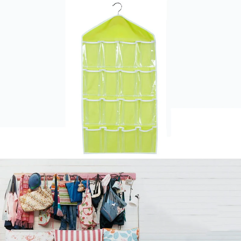 16 карманов настенные подвесные сумки для хранения косметики игрушек женских