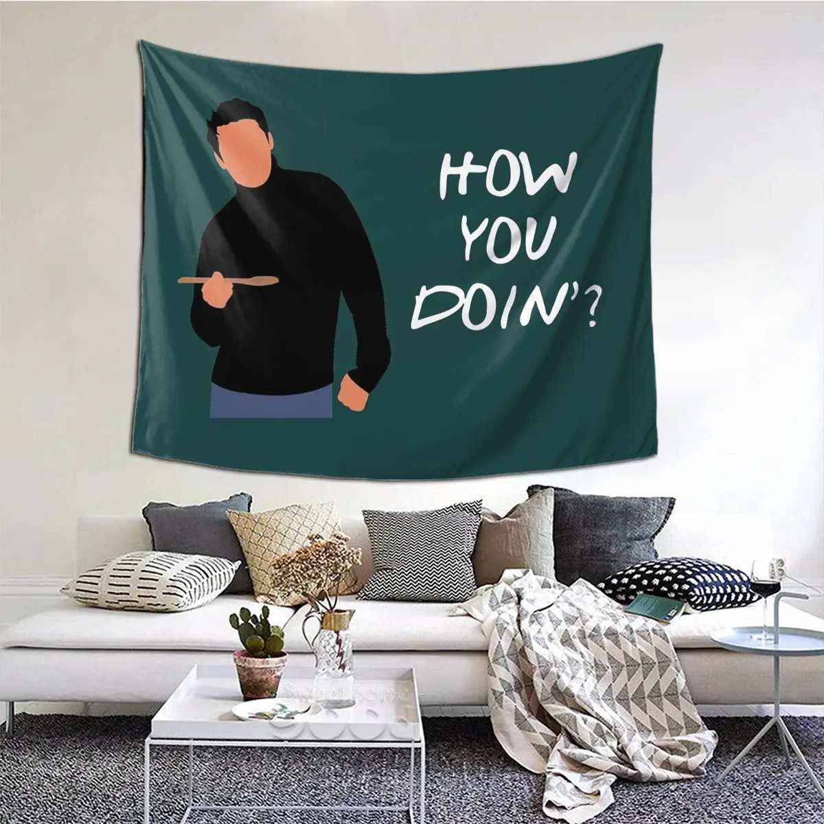 Настенный Гобелен How You Doin Висячие покрывала друзья ТВ-шоу гобелены из полиэстера