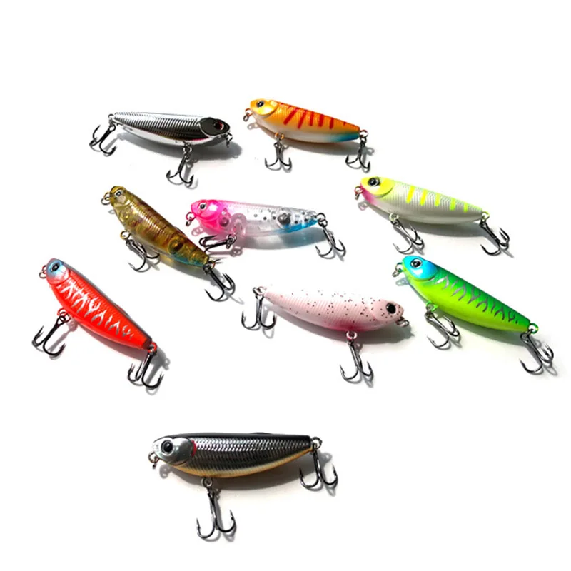 

1pcs Sparrow Pencil Surface Fishing Lure Wobblers 50mm 5g Topwater Fishing Top Walkers The Best Bass Surface minnow hard bait