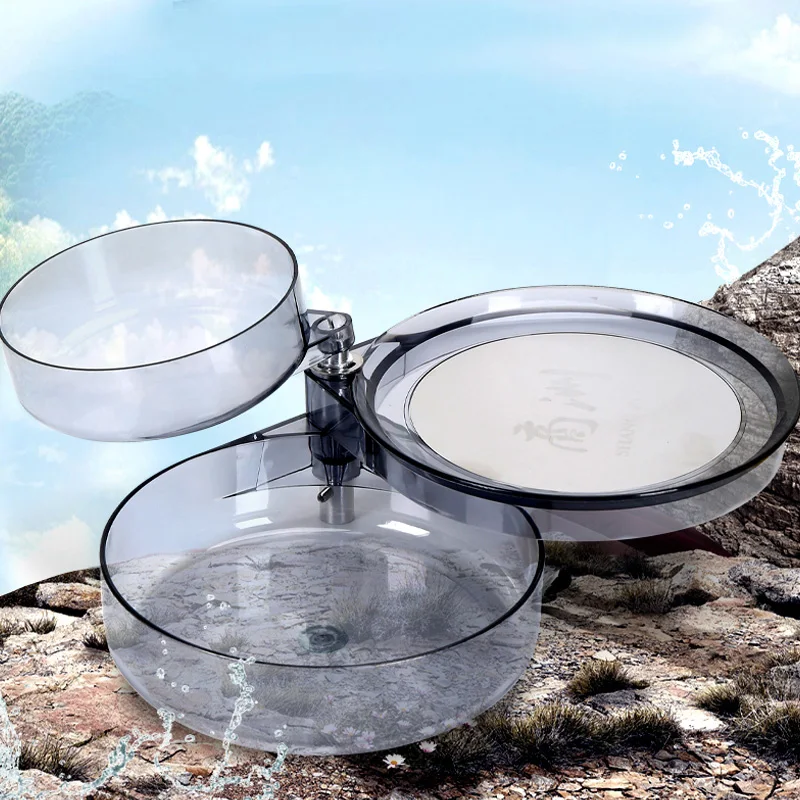 

3 Layer Fishing Tray Convenient Plate Strong Magnetic Insert Pole for Fishing Chair Tool Box Accessories Pull Bait Tackle X641D