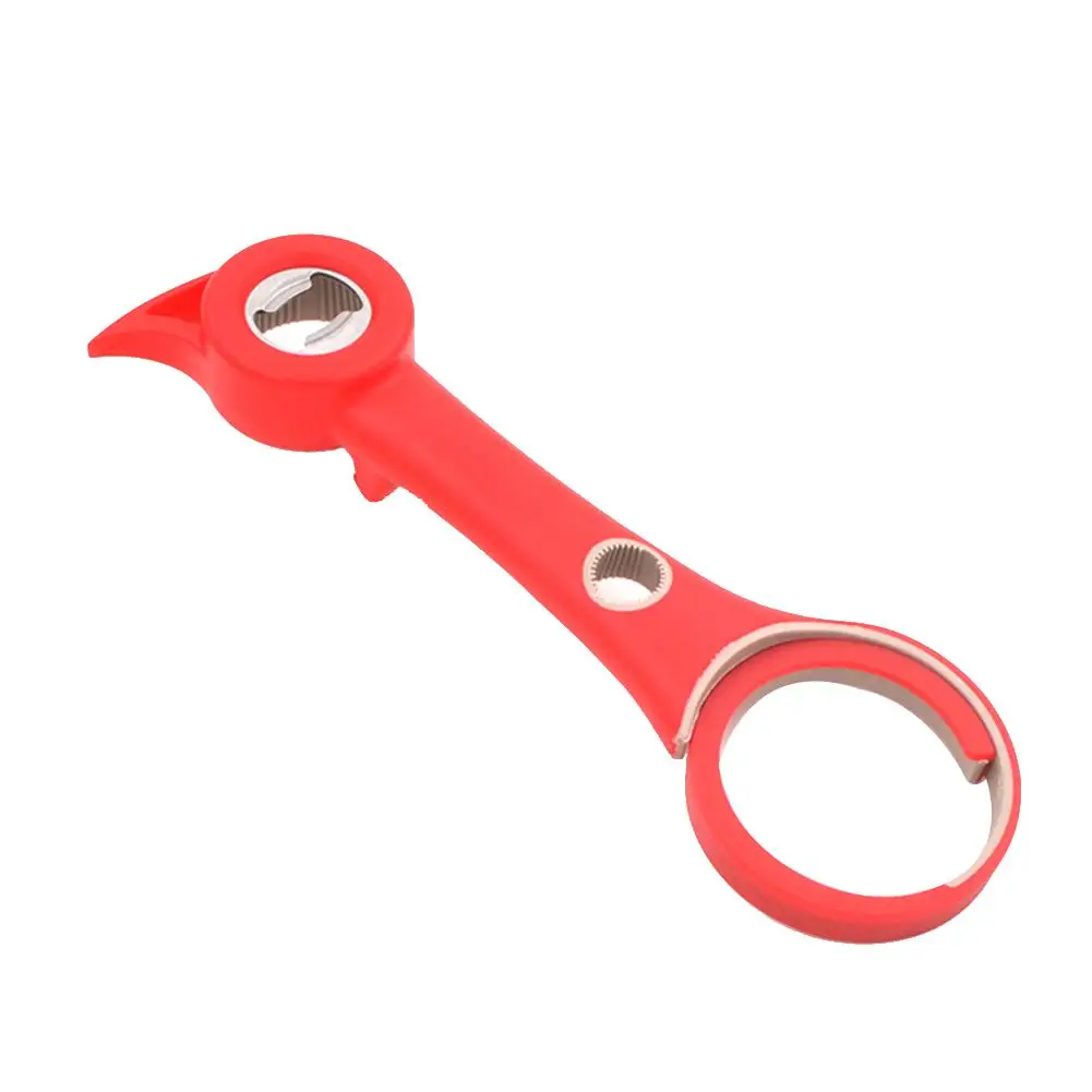 Новинка 1 шт. в партии 6 мульти Функция Открыватель бутылок и банок баночка для