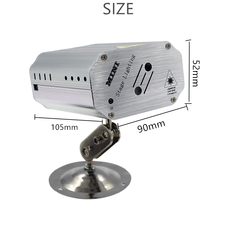 

DJ Stage Light Party Lights Moving Head LED Par Ir Laser Effect Disco Club Show Lumiere Colorful Ktv Bar Wedding Stage Lighting