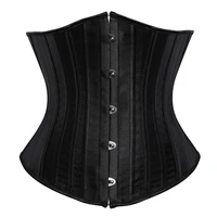 steel bone shirt corset mujer basque top corgested bustier lace underbust corset overbust steampunk tops fairycore tassel