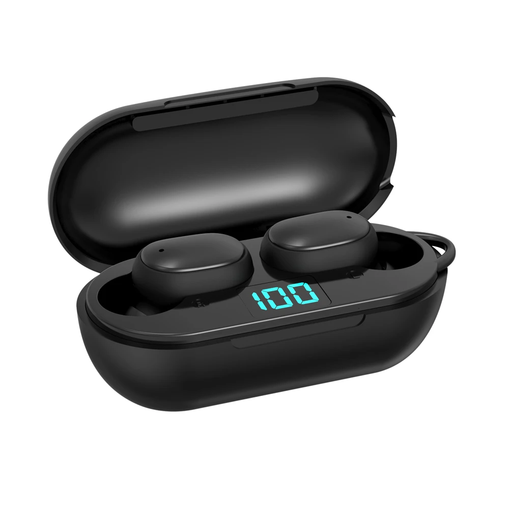 Беспроводные наушники TWS для Redmi вкладыши со светодиодным дисплеем Bluetooth V5.0