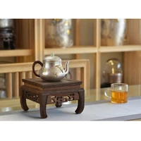 silver pot 999 sterling silver handmade tea set japanese retro teapot kettle home tea ceremony kungfu tea set 180ml