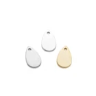 Подвески в виде капли воды для ожерелья, браслета, сережек, для самостоятельного изготовления ювелирных изделий, 10 х6 мм, 3 цвета, 10 шт.компл.