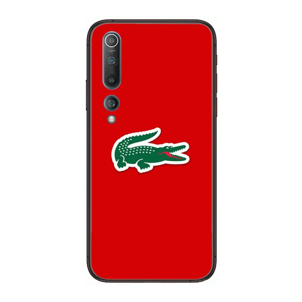 

Luxury art L-Lacoete marca Phone Case For xiaomi mi11 5g 10 liti Ultra 9Pro SE 3 8 Note Anime Black Cover Silicone Back Pretty t